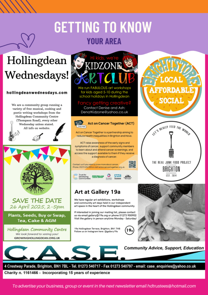 Heart of Hollingdean Newsletter Edition 1 2025